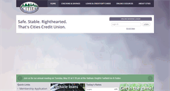 Desktop Screenshot of citiescu.org